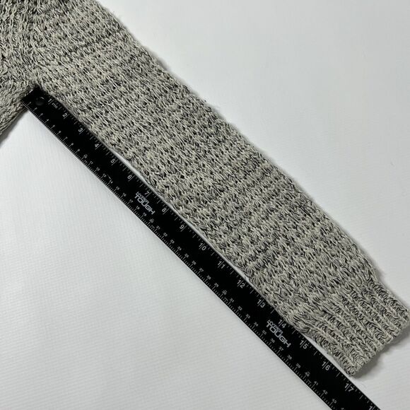 RD Style Women's L/S Harriette Cowl Neck Sweater Small Off-White Black - Picture 5 of 8